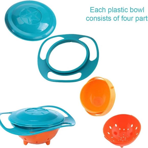 Gyro Baby Bowl Flying saucer 360 Degree Rotating & Balancing - Picture 5 of 12